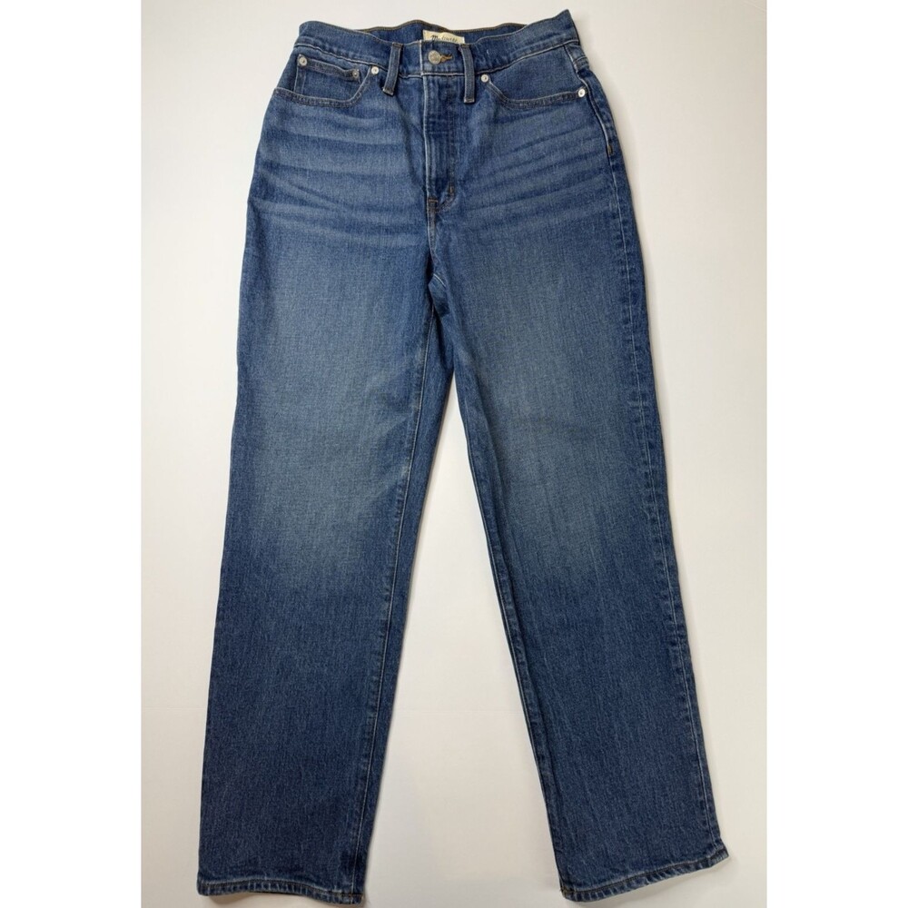Madewell The Perfect Vintage Straight Jean Women’s 28 High Rise Crop Denim